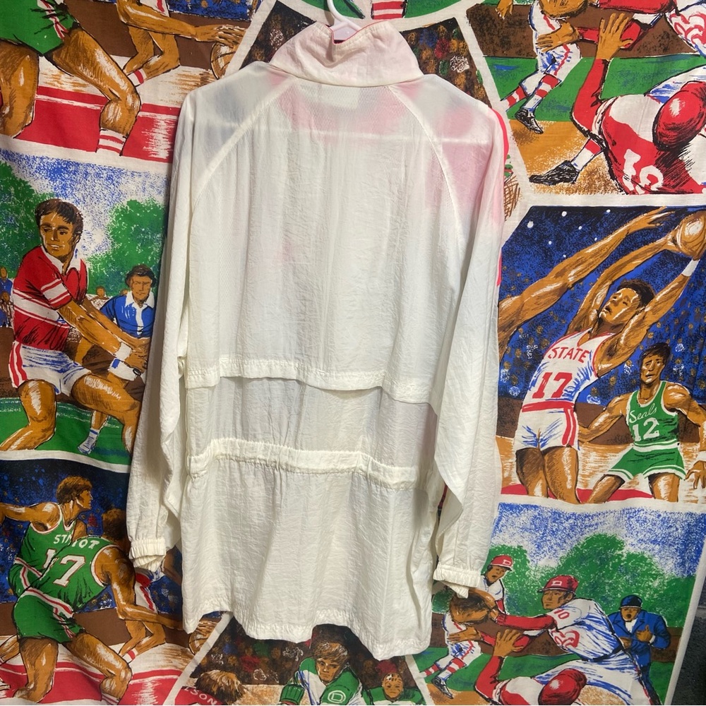 Vintage 90's Reebok 3/4 Length Windbreaker Jacket - Picture 2 of 5